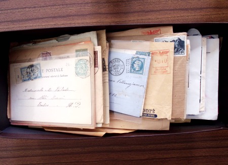 1750-1950, Lot volumineux de lettres et CP: MP, période