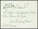 MP "P 99 P Genève" (1811). TB