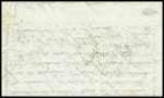 Lettre avec CAD taxe "Paris R. d'Antin 30c" (24 sept