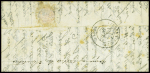 Lettre avec CAD taxe "Paris R. St Lazare 30c" (26 sept