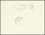 N°239 obl horoplan "Le Bourget port aérien Seine" (29.7.31) sur lettre recommandée avec mention dactyl. "par avion direct Paris-Dijon" (vol d'essai de la Cie Star). TB