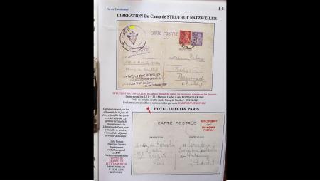 Collection Henri Neimark : Traces de vie : le courrier des internés et déportés de la 2ème guerre mondiale. Cette collection remarquable contenue dans 2 classeurs de bureau