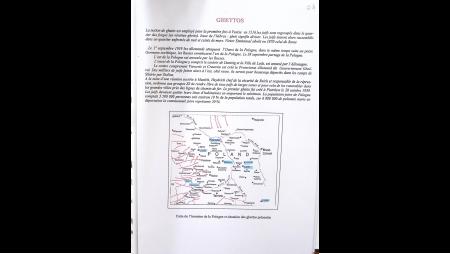 Collection Henri Neimark : Les ghettos. Sont traités les ghettos de Bendsburg - Bochnia - Brzesko - Drabowa bei Tarnow - Lodz (8 plis - 3 timbres non dentelés - 4 billets de banque)