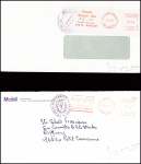 3 lettres AFF timbres d'Inde anglaise surchargés "IEF" obl grand CAD "Base office IEF" (1919 troupes indiennes en France) et 8 lettres de la Grève des postes de 1974 avec cachets