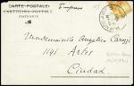 Argentine n°113 obl Buenos Aires (15.12.1903) sur carte postale en couleurs avec signature autographe de Charcot (escale du Français). TB