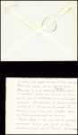 Lettre autographe de Charcot au sujet de l'engagement d'un quartier-maitre Fourrier à bord du Pourquoi Pas (27.4.1935) + env AFF n°283 obl mec Neuilly-s-Seine (28.4.1935)