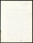 Correspondance de 2 pages bordée de noir où Charcot se plaint de la lenteur de Dollfus qui tarde à lui remettre un rapport promis pour avant le 20 décembre 1929. TB