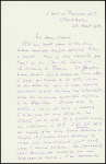 Correspondance datée "A bord du Pourquoi Pas? Stockholm le 23 aout 1930". Charcot y prépare l'année polaire 1932 - 1933 et évoque la découverte du corps de l'explorateur Andrée
