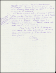 Correspondance de Charcot à sa sœur chérie datée de La Passagère, St Servan 31 dec 1929 : il reçoit l'explorateur Danois Mikkelsen venu acheter un bateau