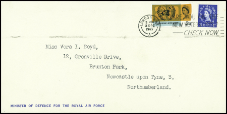 3 correspondances (+ 2 env) timbres signés par Shackleton écrites par son fils qui les estime authentiques. TB