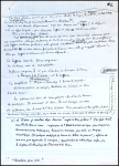 Brouillon dactylographié d'un article de Paul Emile Victor sur les Eskimos destiné aux éditions Fabbri avec corrections manuscrites de PEV (9 pages). Jamais publié. Rare et TB