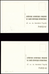 2 cartes maximum des EPF AFF respectivement PA2 et PA3 obl Terre Adélie (1958). TB