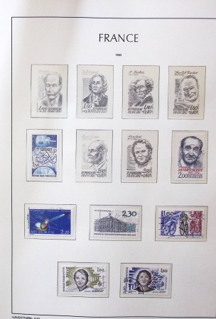 1860-1988, Collection de France en 7 volumes, avec