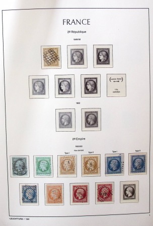 1860-1988, Collection de France en 7 volumes, avec