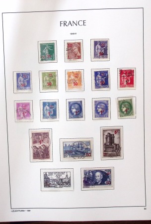1860-1988, Collection de France en 7 volumes, avec