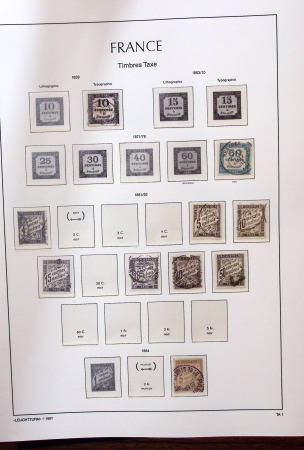 1860-1988, Collection de France en 7 volumes, avec