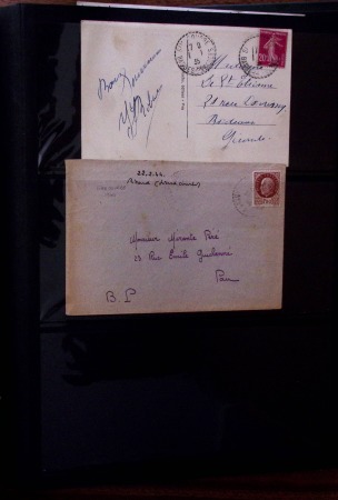1876-1944, Collection de lettres des BASSES-PYRENEES/PYRENEES-ATLANTIQUES,