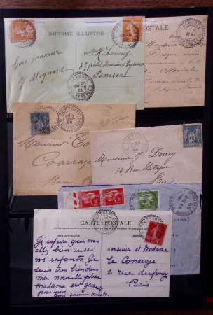 1876-1944, Collection de lettres des BASSES-PYRENEES/PYRENEES-ATLANTIQUES,
