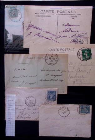 1876-1944, Collection de lettres des BASSES-PYRENEES/PYRENEES-ATLANTIQUES,