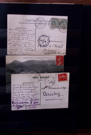 1876-1944, Collection de lettres des BASSES-PYRENEES/PYRENEES-ATLANTIQUES,