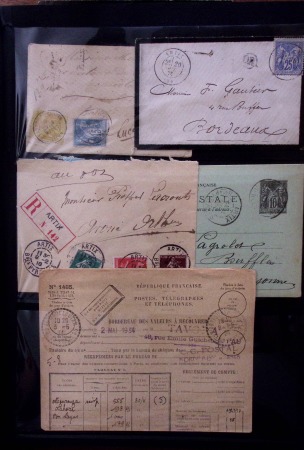 1876-1944, Collection de lettres des BASSES-PYRENEES/PYRENEES-ATLANTIQUES,