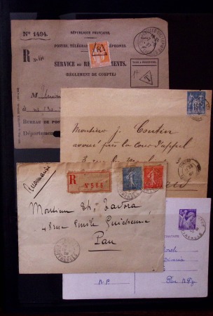 1876-1944, Collection de lettres des BASSES-PYRENEES/PYRENEES-ATLANTIQUES,