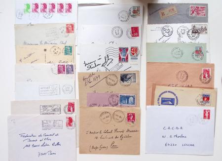 1945-2000, Collection de lettres des BASSES-PYRENEES/PYRENEES-ATLANTIQUES,