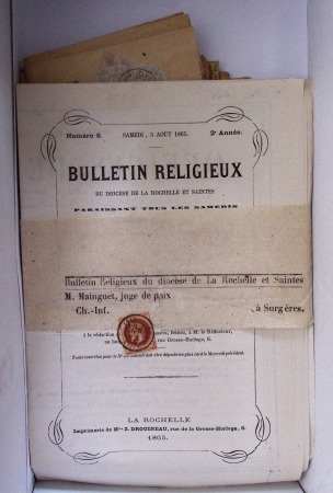 1750-1960, Ensemble de lettres de France et colonie