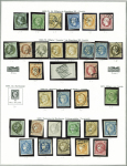 1849-1983, Solide collection de timbres de France en