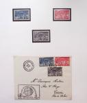 1958-1990, Collection des TAAF avec l'Albatros neuf,