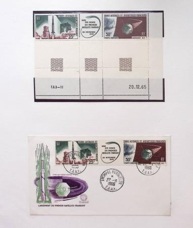 1958-1990, Collection des TAAF avec l'Albatros neuf,