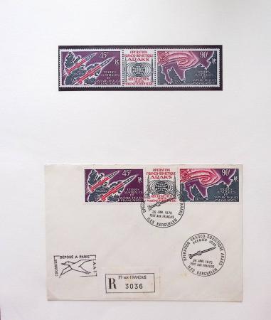 1958-1990, Collection des TAAF avec l'Albatros neuf,