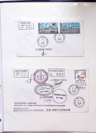 1958-1990, Collection des TAAF avec l'Albatros neuf,