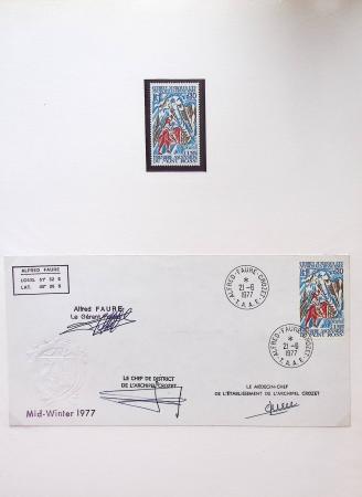 1958-1990, Collection des TAAF avec l'Albatros neuf,
