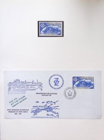 1958-1990, Collection des TAAF avec l'Albatros neuf,