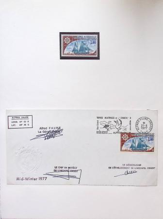 1958-1990, Collection des TAAF avec l'Albatros neuf,