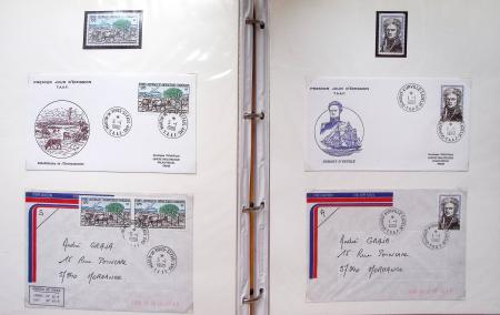 1958-1990, Collection des TAAF avec l'Albatros neuf,