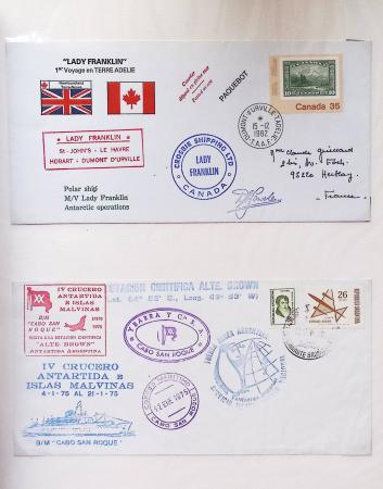 1958-1990, Collection des TAAF avec l'Albatros neuf,