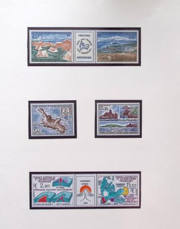 1958-1990, Collection des TAAF avec l'Albatros neuf,