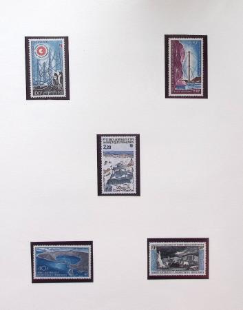 1958-1990, Collection des TAAF avec l'Albatros neuf,