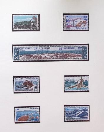 1958-1990, Collection des TAAF avec l'Albatros neuf,