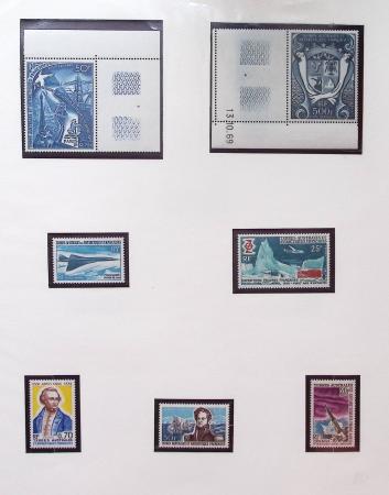 1958-1990, Collection des TAAF avec l'Albatros neuf,