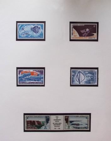 1958-1990, Collection des TAAF avec l'Albatros neuf,