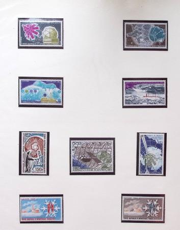1958-1990, Collection des TAAF avec l'Albatros neuf,