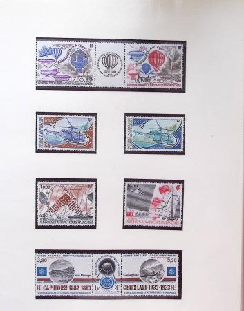 1958-1990, Collection des TAAF avec l'Albatros neuf,