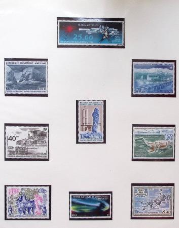 1958-1990, Collection des TAAF avec l'Albatros neuf,