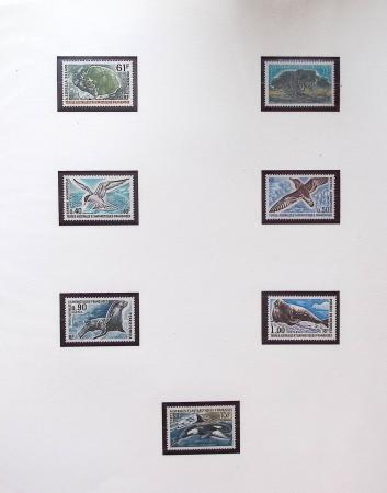 1958-1990, Collection des TAAF avec l'Albatros neuf,