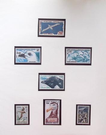 1958-1990, Collection des TAAF avec l'Albatros neuf,