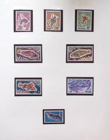 1958-1990, Collection des TAAF avec l'Albatros neuf,