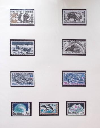 1958-1990, Collection des TAAF avec l'Albatros neuf,